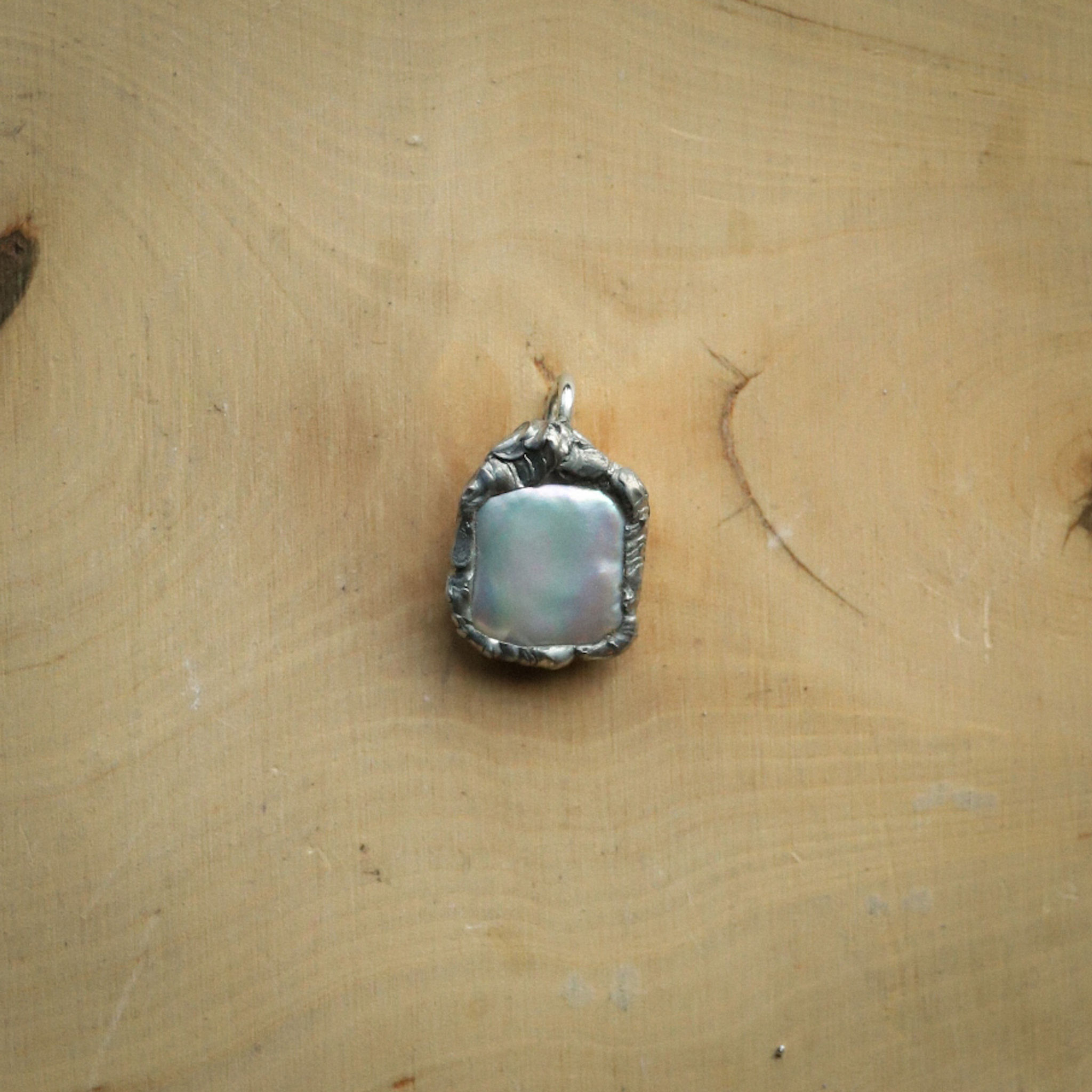 Soldered Fresh Water Pearl Pendant