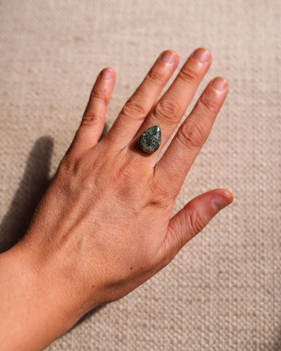 Thumbnail: Silver Ocean Jasper Ring
