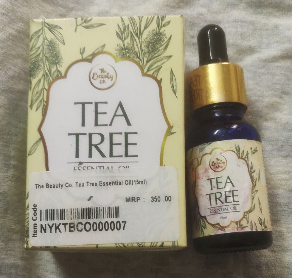 tea tree oil