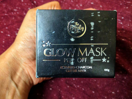 Review of the beauty co glow peel off mask