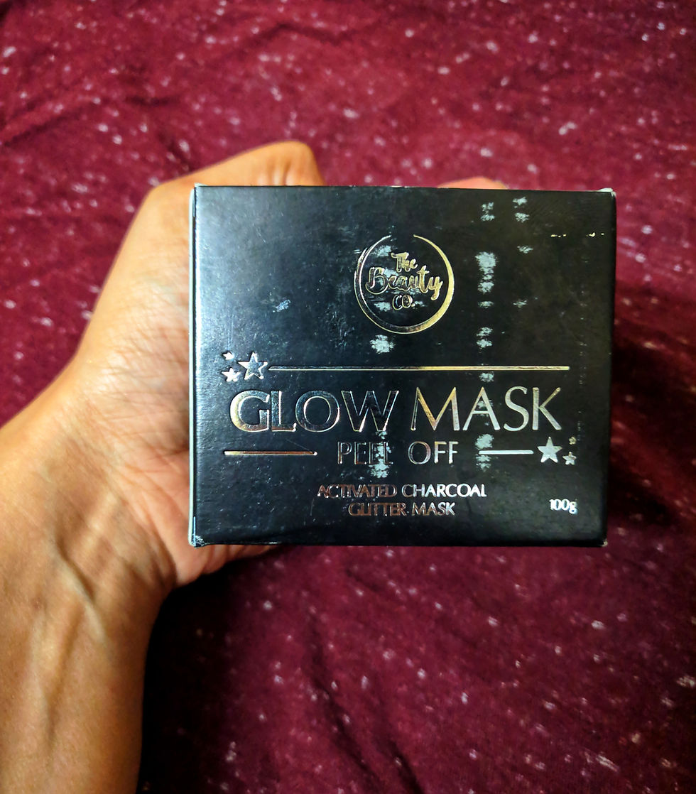 Review of the beauty co glow peel off mask