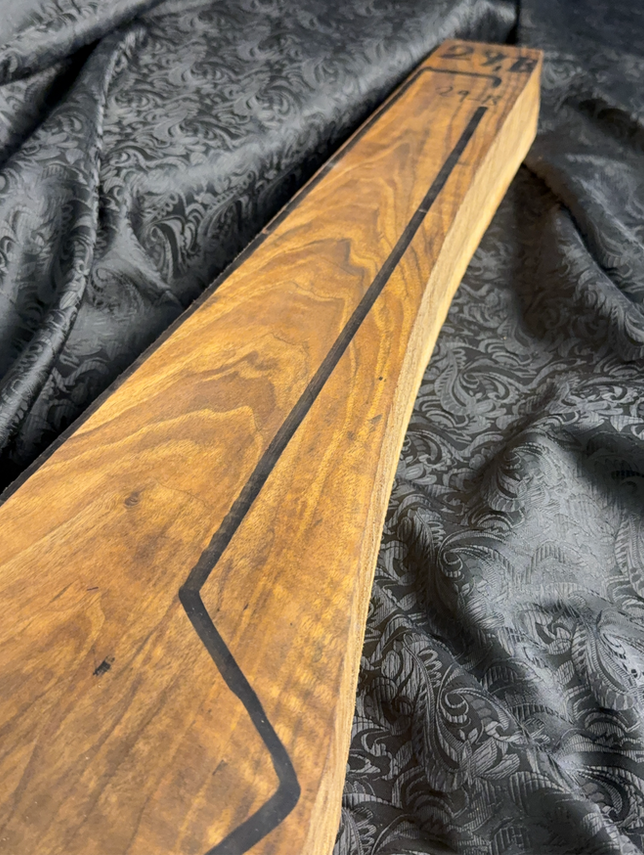K-29 Turkish walnut rifle blank - tip front