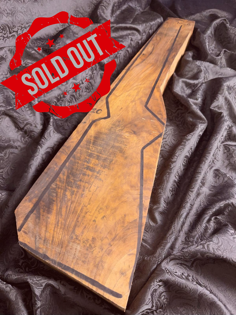 K-10 Turkish walnut rifle blank sold