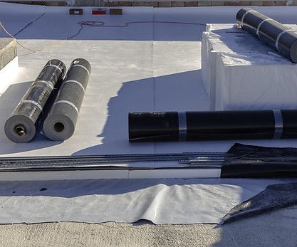 Stratigraphy of the materials to waterproof a terrace in a new building with the following products