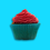 Thumbnail: Gluten Free Jam-Filled Vanilla Cupcakes front view