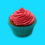 Thumbnail: Gluten Free Jam-Filled Vanilla Cupcakes front aerial