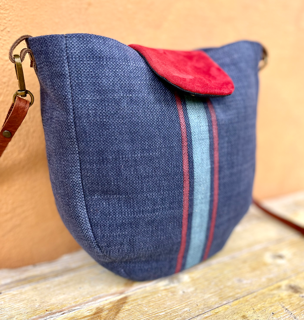 Bea Tracolla Blu•sky•red