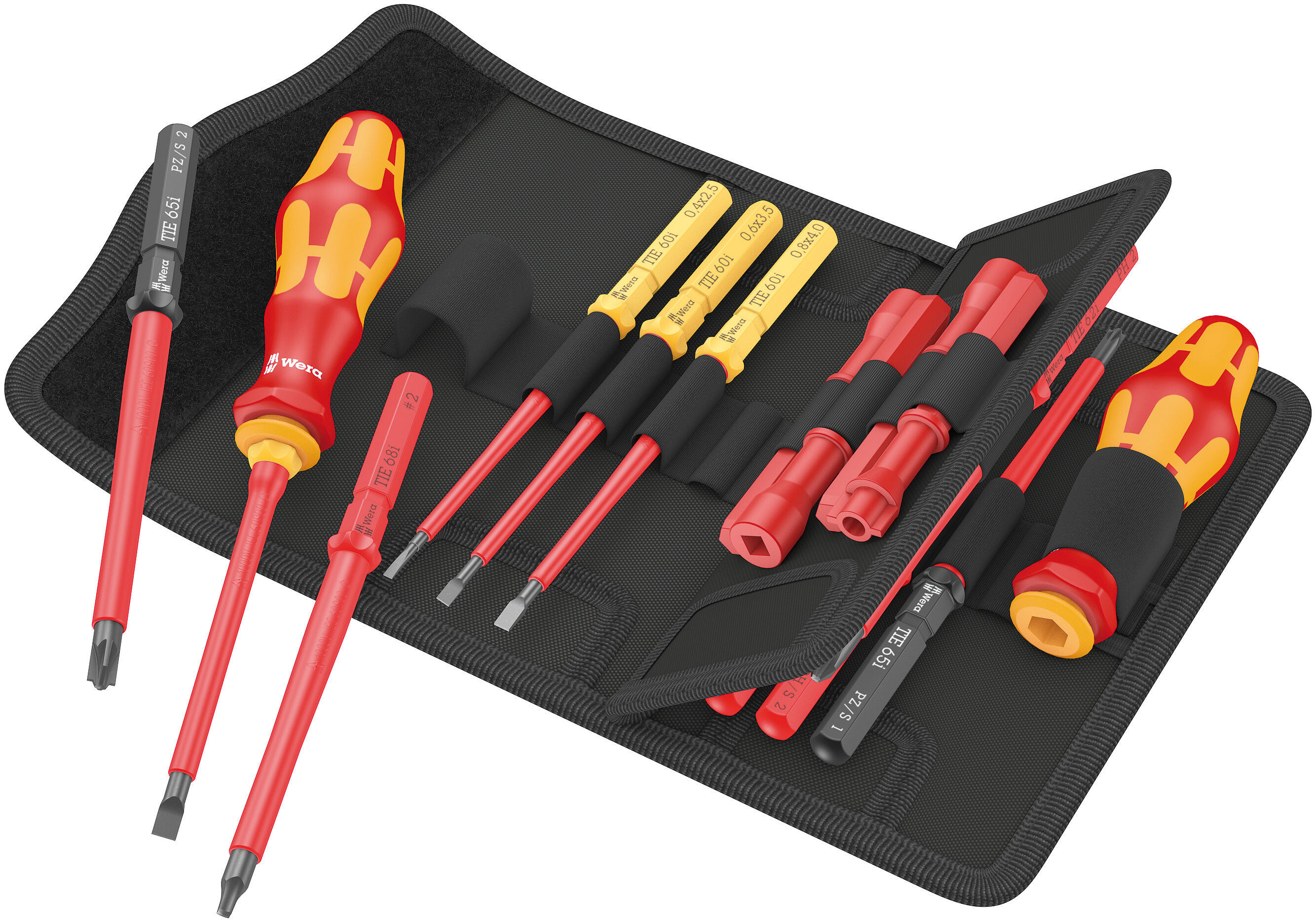 Wera Kraftform Kompakt VDE 18 Imperial 1 Tool Finder Insulated Screwdriver Set