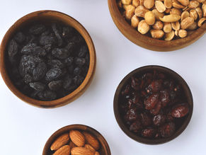 Detox Dried fruit and nuts snack 