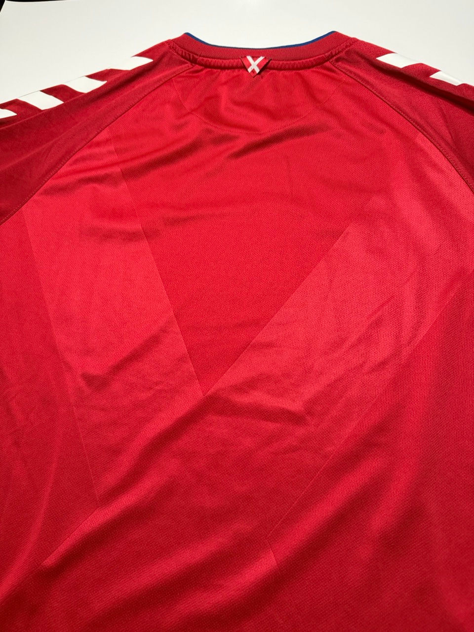 Thumbnail: Denmark Red Hummel - Jersey Size Not Specified (Used, Second Hand)