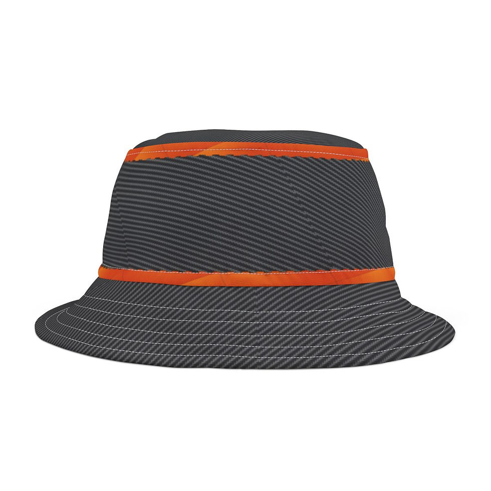 Thumbnail: HSC GEAR - Carbon Fiber/Orange - Track Hat