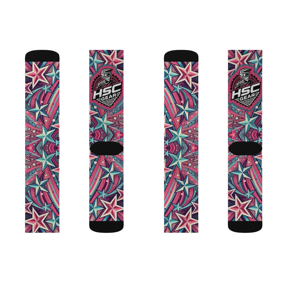 Thumbnail: HSC GEAR - Star Explosion - Crew Socks