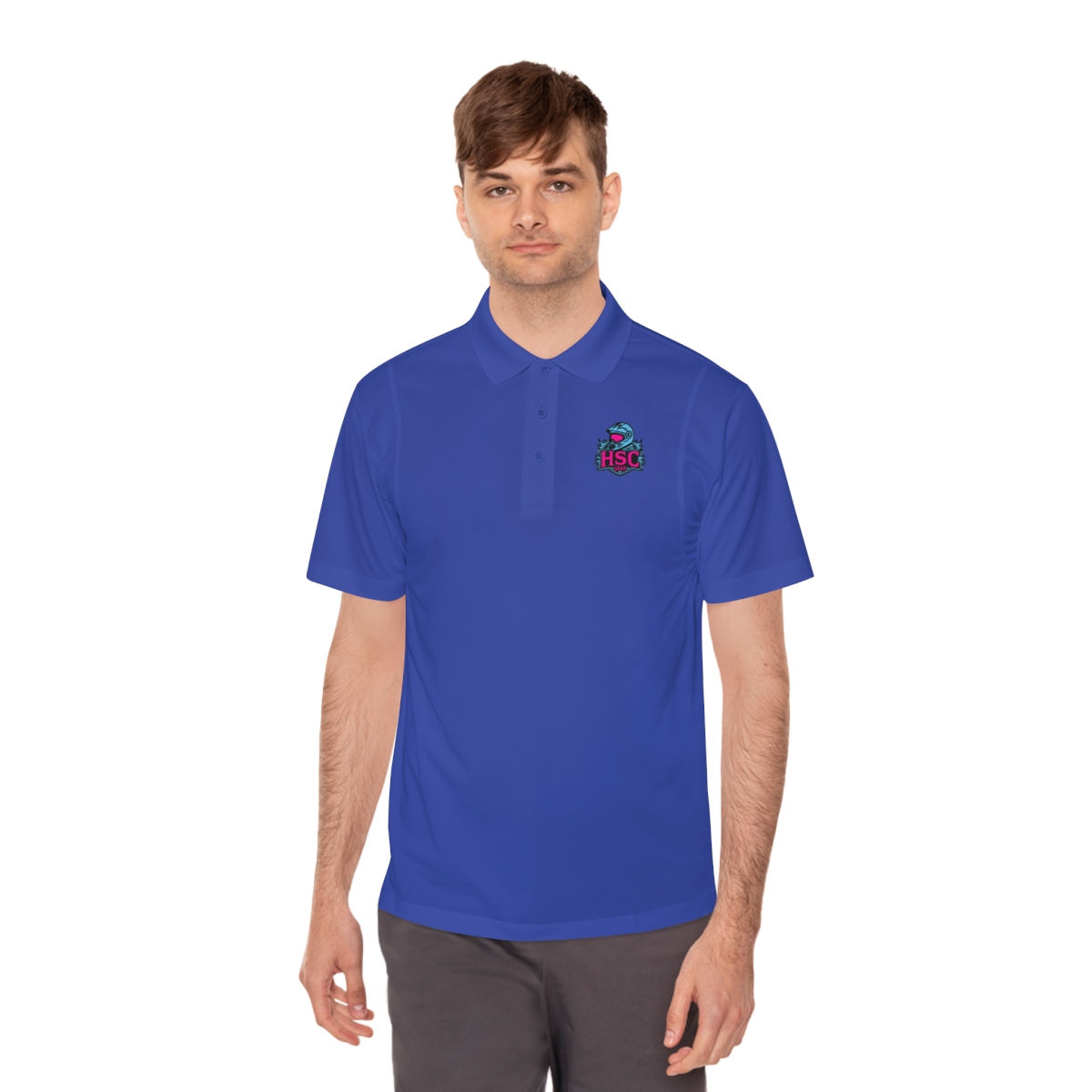 HSC Gear Logo - Men's Sport Polo Shirt