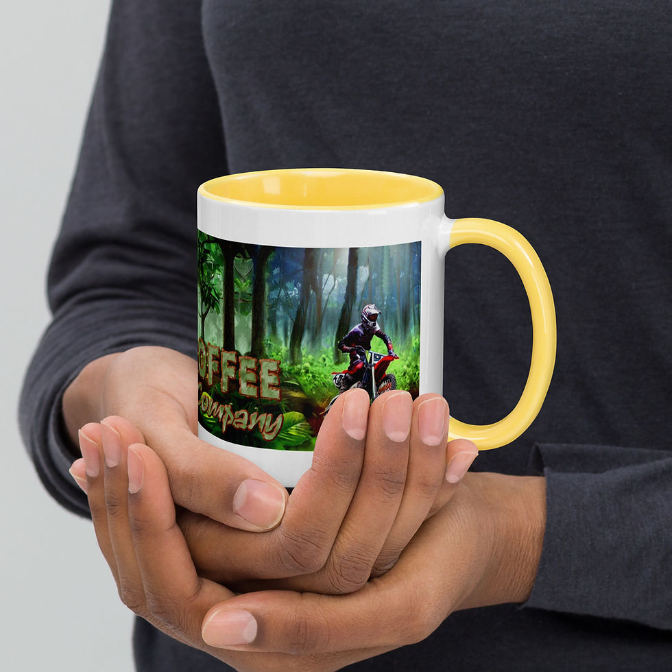 Thumbnail: Enduro Themed Two Toned Mug