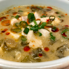 Szechuan Hot & Sour Fish Soup