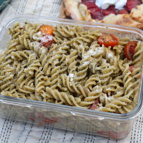 Summer Picnic Essentials: Pesto Pasta Salad
