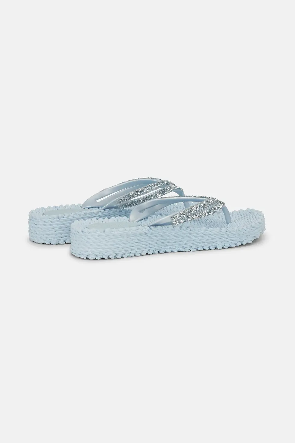 Thumbnail: Ilse Jacobson Crystal Platform Flip Flop 