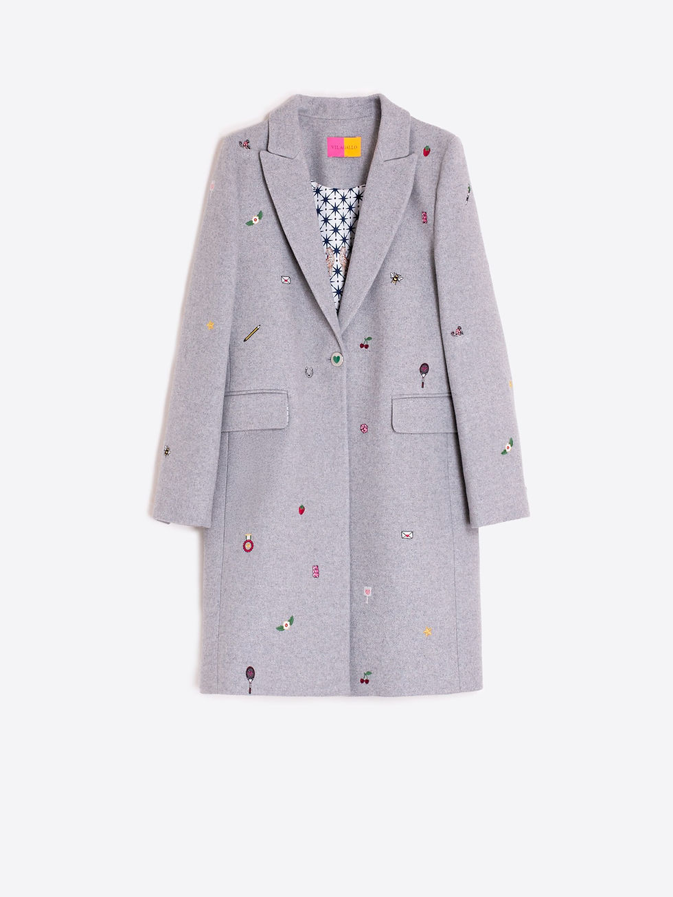 Thumbnail: Vilagallo Mini Embroidery Jacket