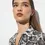 Thumbnail: Tinta Monica Grey Leopard Print Blouse 