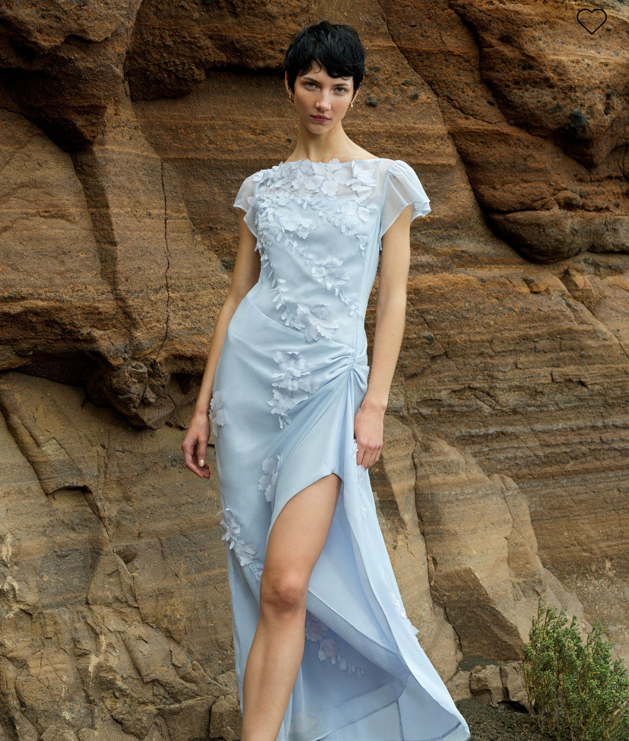 French Connection Ariana Georgette Maxi Dress