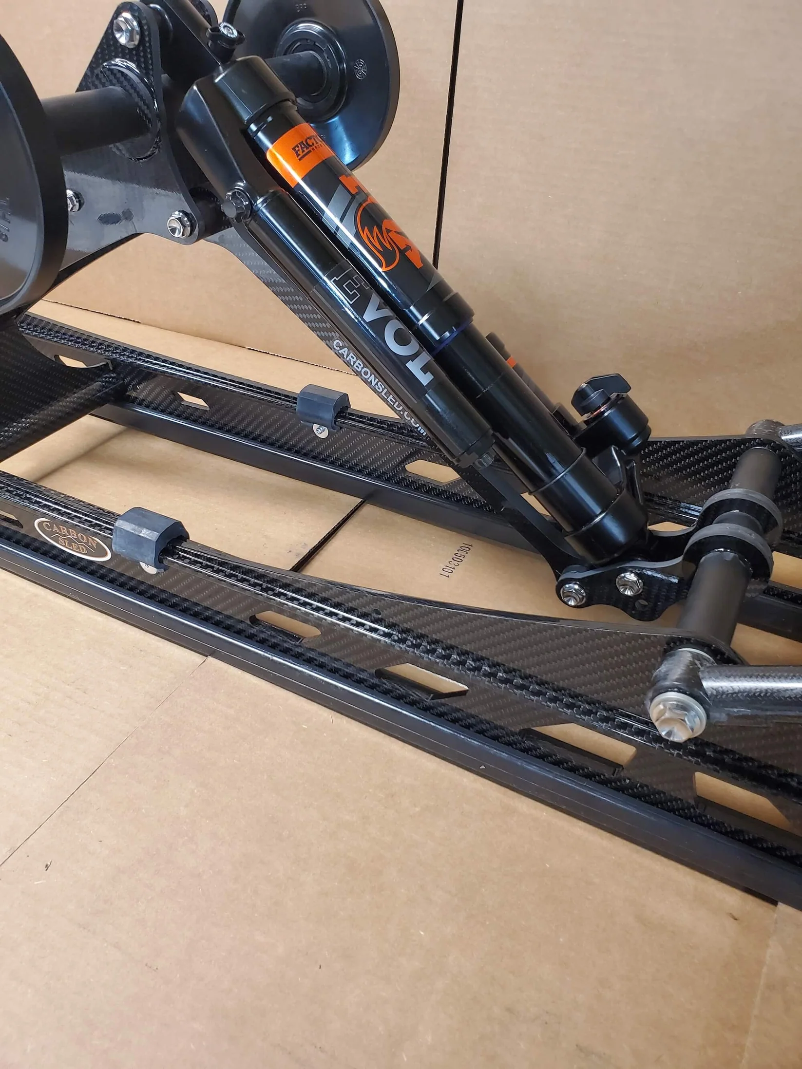 Carbonsled SL4 Carbon Rear Suspension | chrisburandt