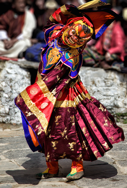Maroon Festival Dancer