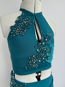 Deep Teal Two Piece