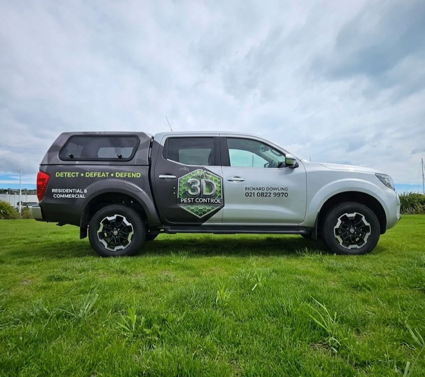 3D Pest Control - Custom Vehicle Wrap with Gloss and Matte finish