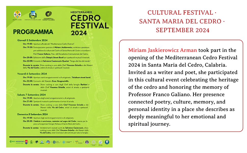 Cultural Festival · Santa Maria del Cedro · September 2024.png