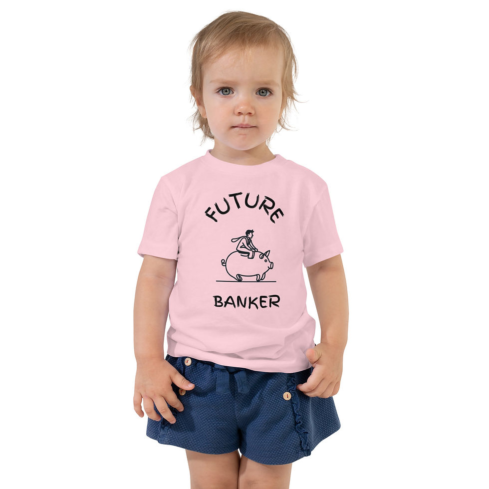 Thumbnail: Future Banker - Toddler Short Sleeve Tee