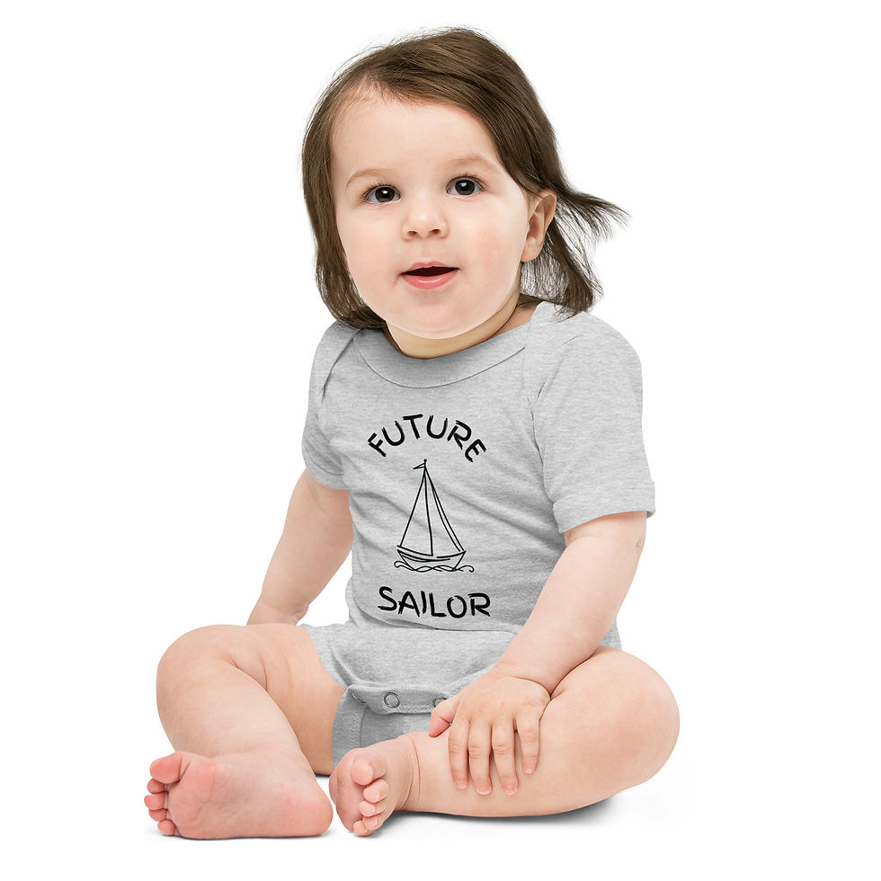 Thumbnail: Future Sailor - Baby short sleeve one piece