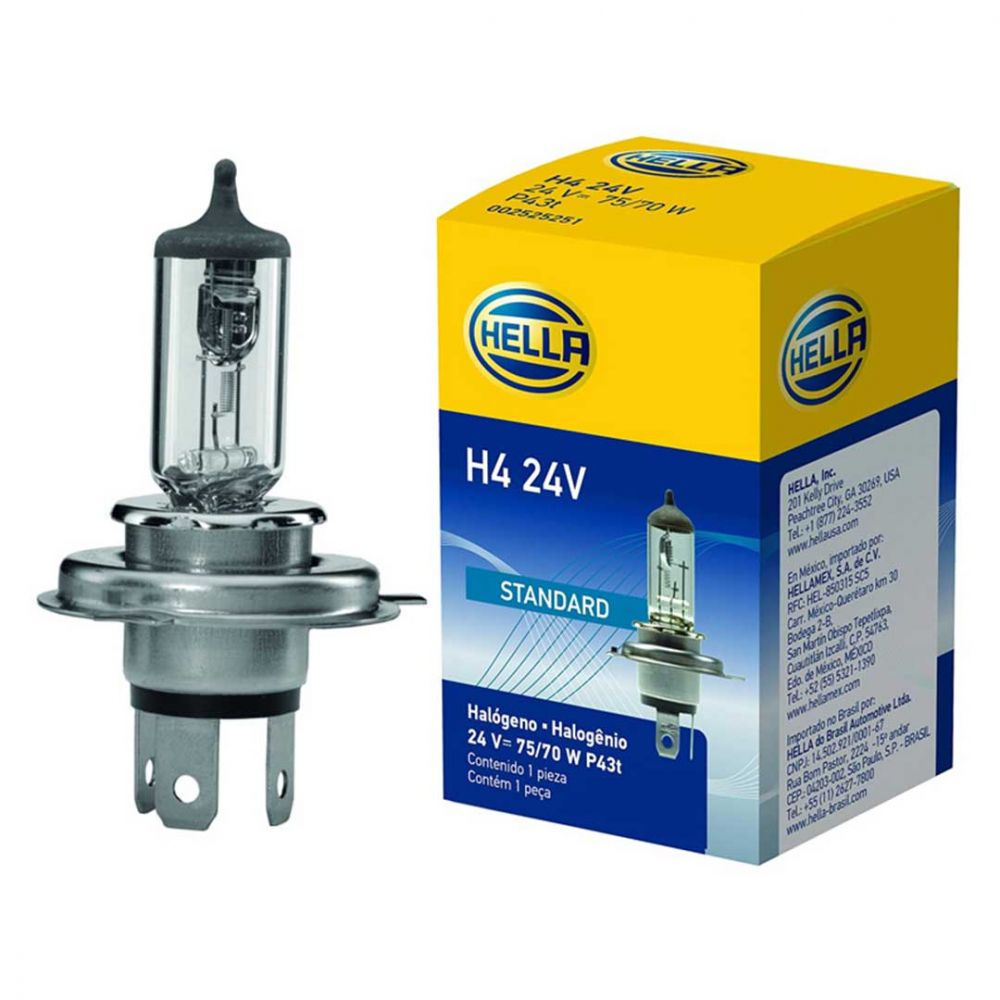 AMPOLLETA H4 12/24V