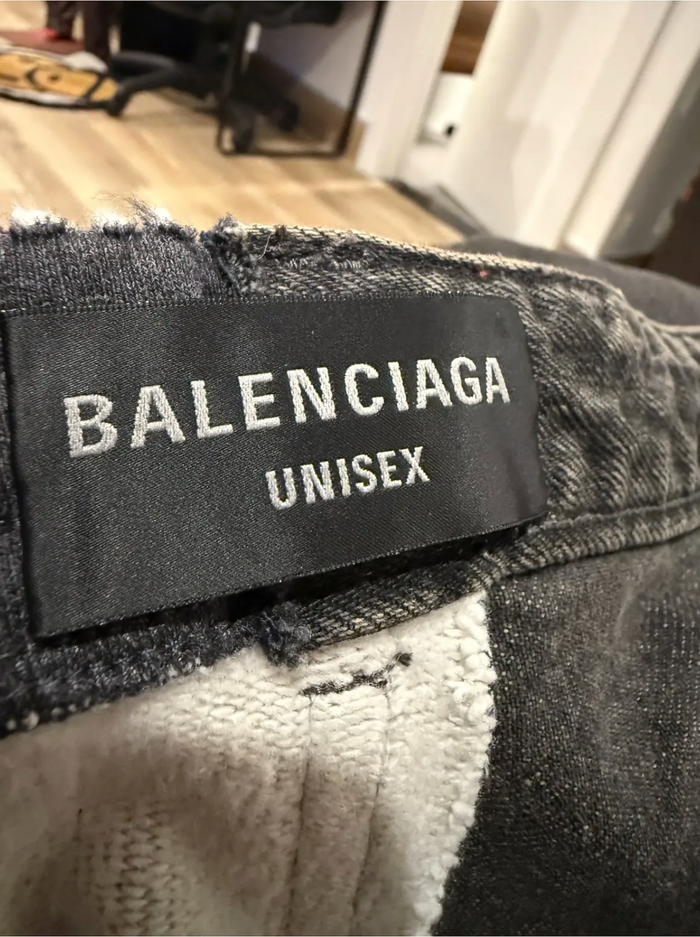 Thumbnail: SS24 Balenciaga Hybrid Dirty Bath Water Pants