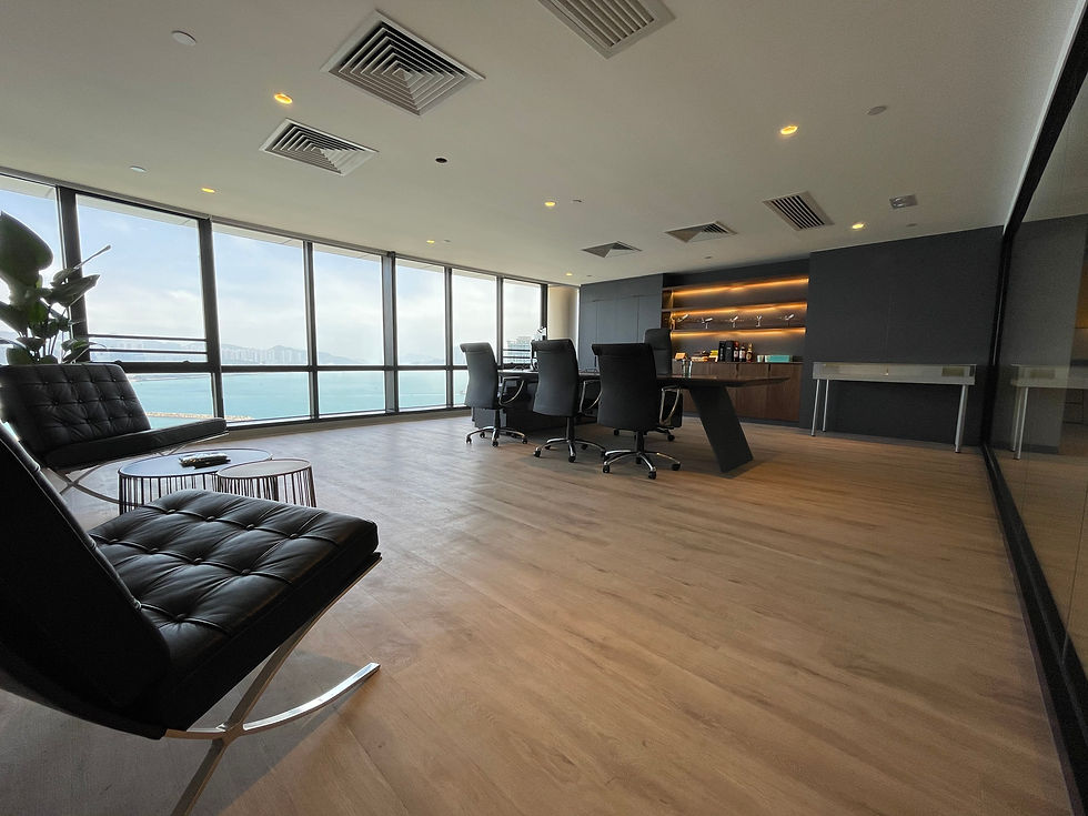 WPC Flooring for Office - Wood Style