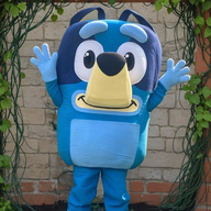 Bluey mascot for parties in Miami