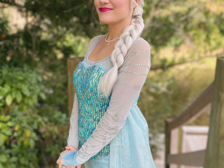 Princess Elsa brings Frozen magic
