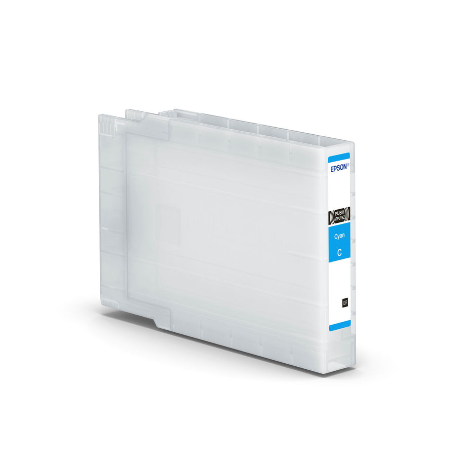 Epson WorkForce Enterprise WF-C8190/C8690/8610/ XL Cyan Ink. Capacity*: 4,600 pages.