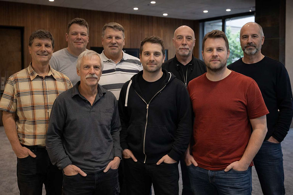 Bilde av montering eller person via montasje as