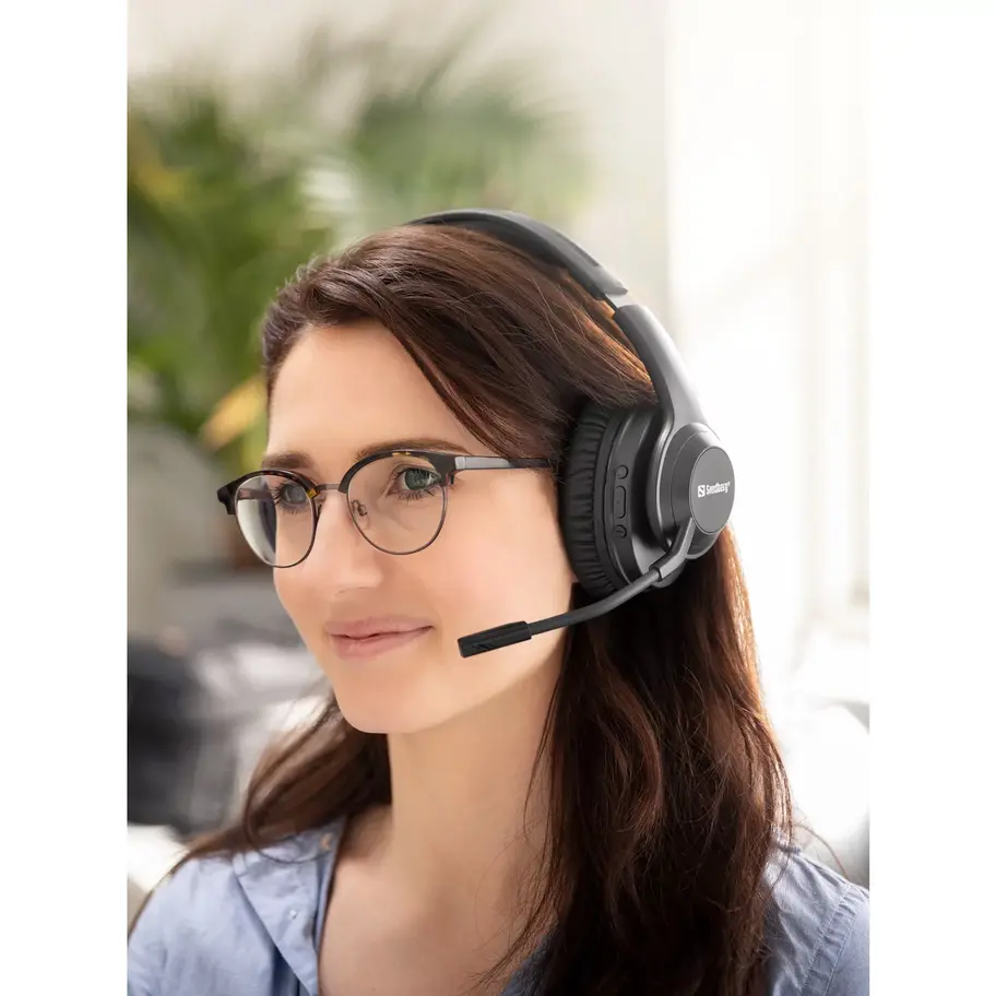 Sandberg Bluetooth Headset ANC+ENC Pro