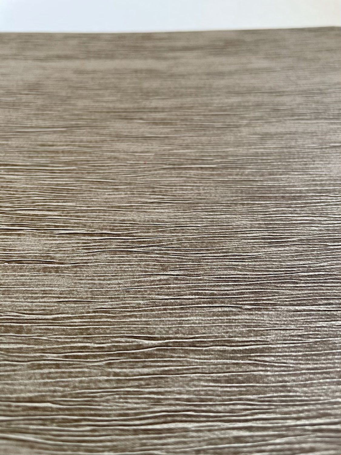 Brown Patterned Leatherette- Sandy Denim