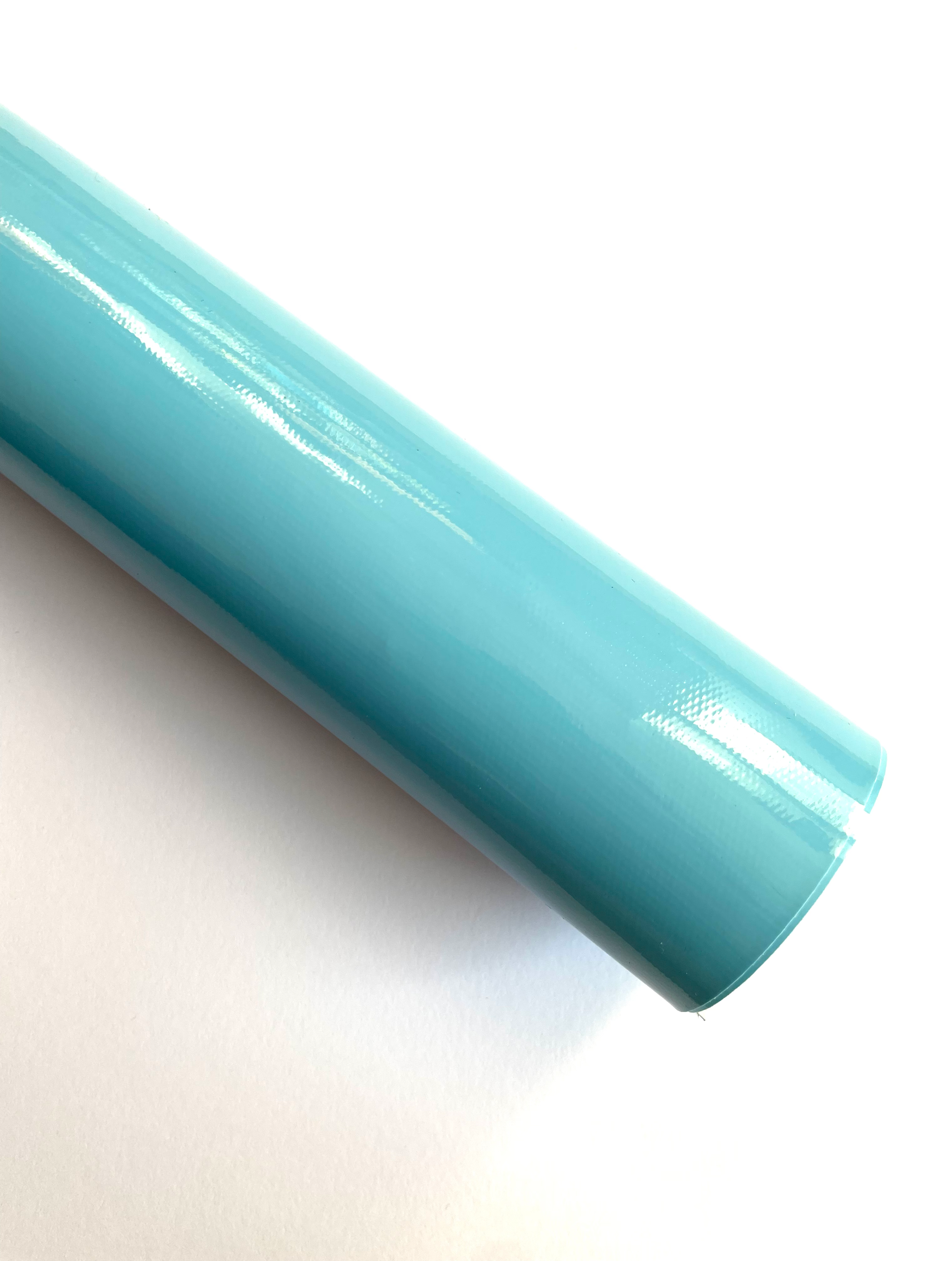 Blue Glossy patent- Summer Morning