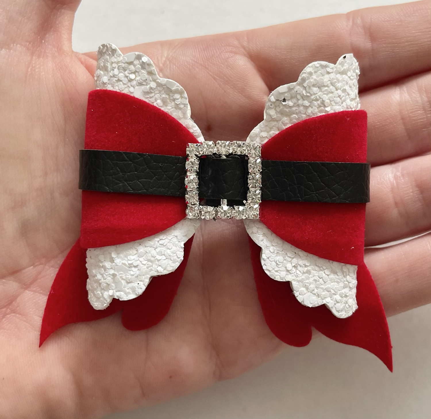 Midi Mrs Claus Santa Bow- Precut Set