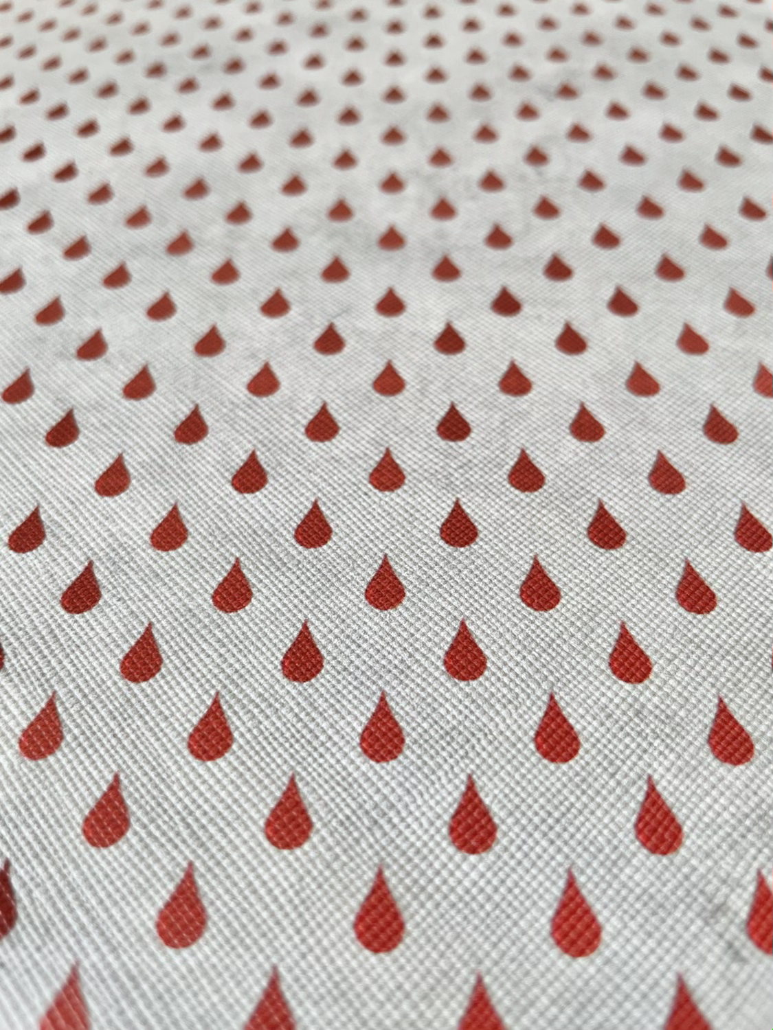 Halloween Patterned Leatherette- Blood drops