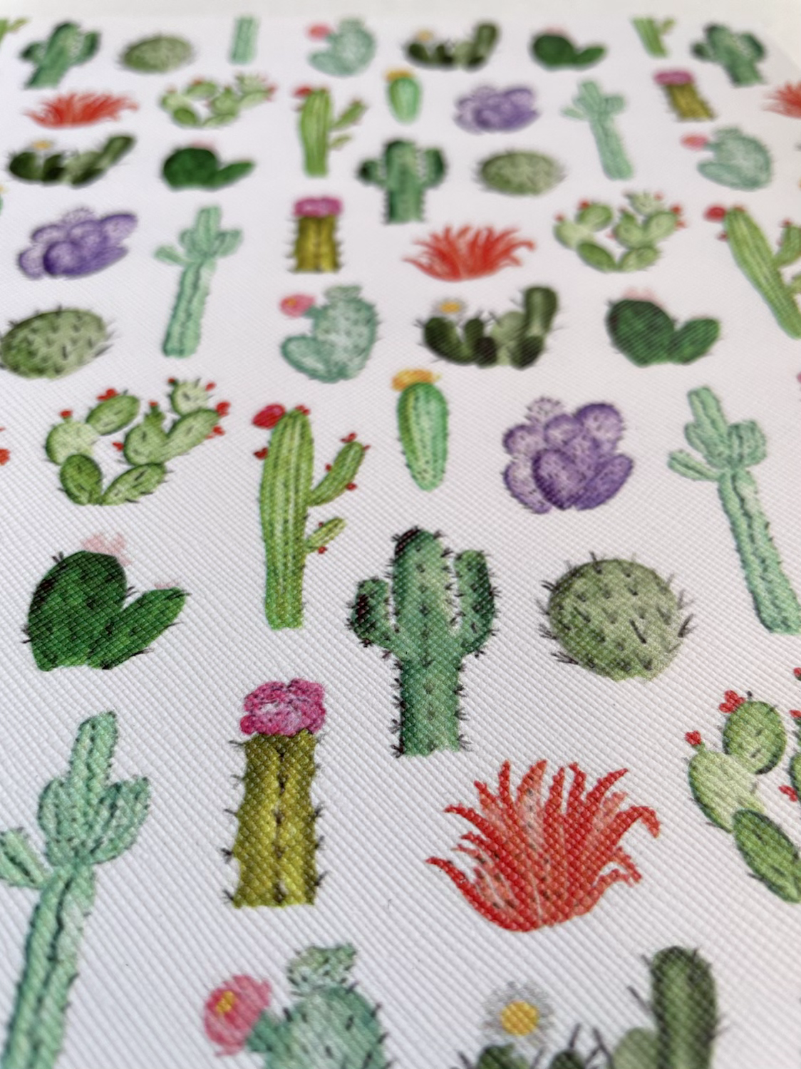 Patterned Leatherette- Desert Life