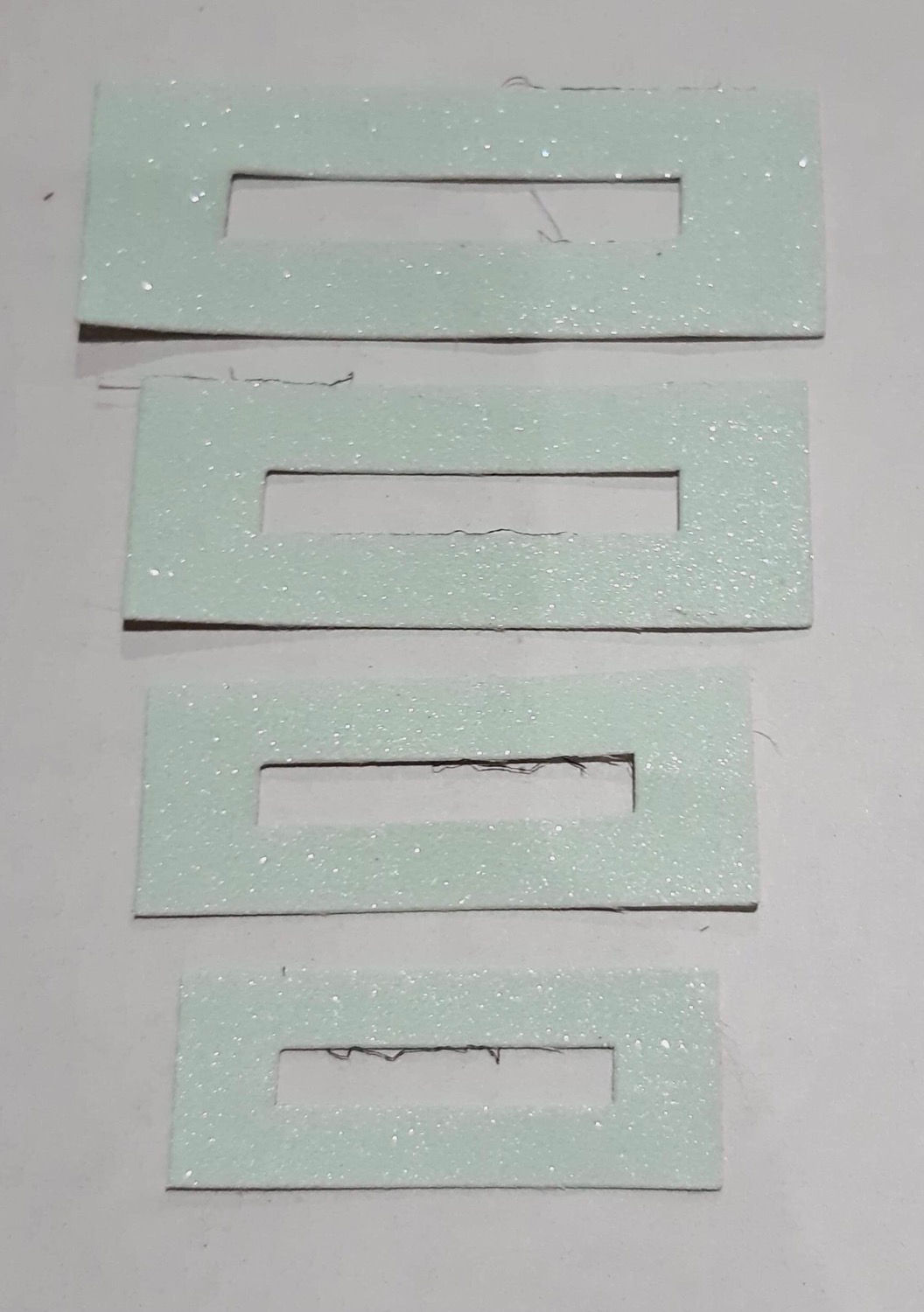 Rectangle snap clip- Template x4