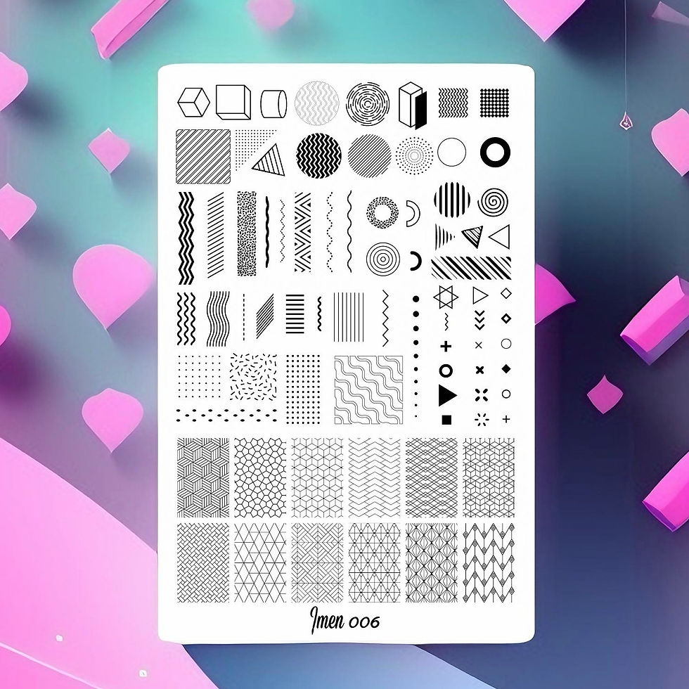 Thumbnail: Imen nail stamping plates #1