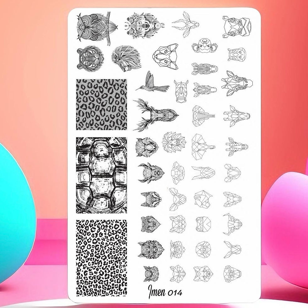 Thumbnail: Imen nail stamping plates #1