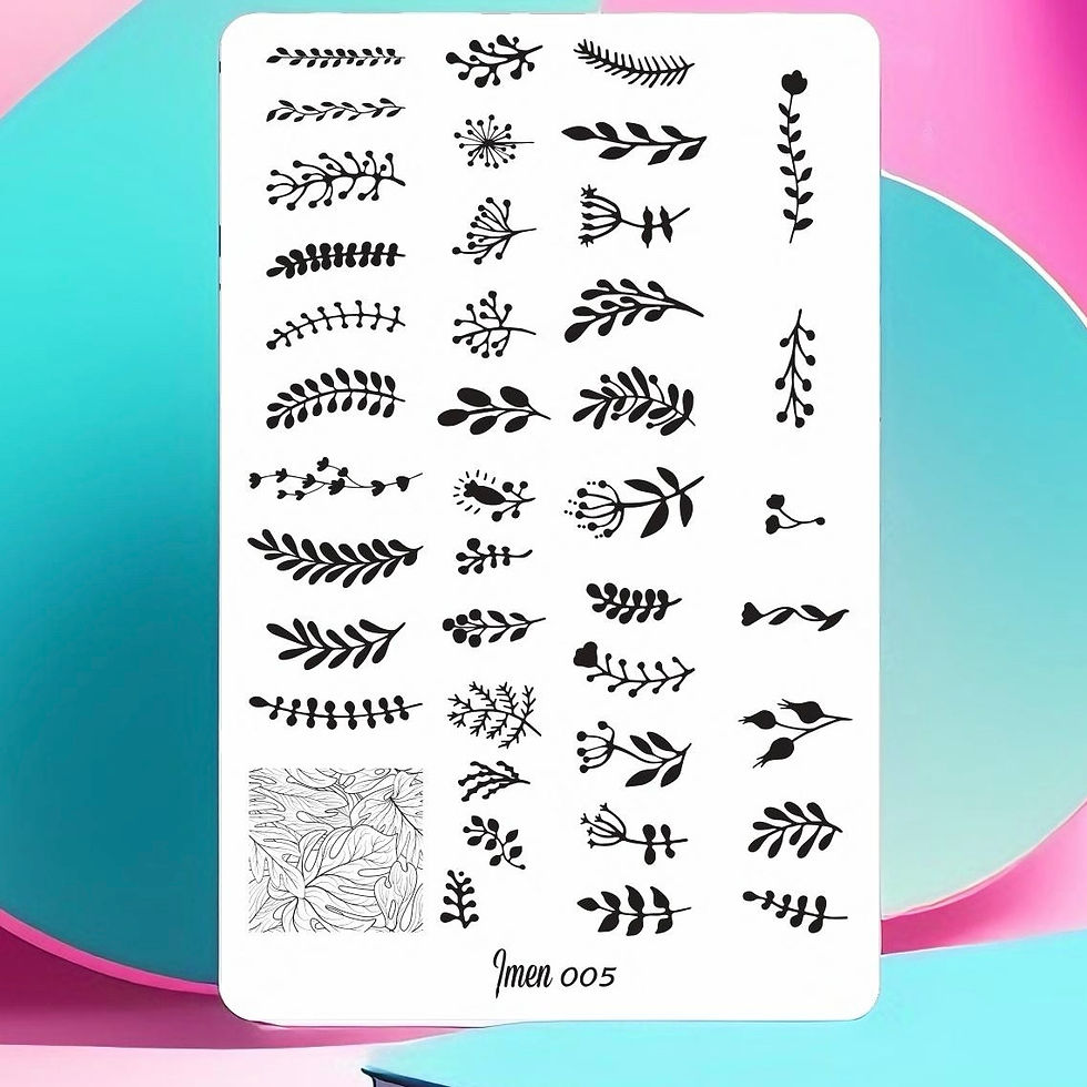 Thumbnail: Imen nail stamping plates #1