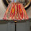 Thumbnail: Black Table Lamp with Multi Ikat Shade