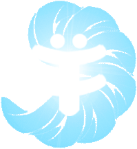 sakura Leaf 04 Light blue2(ト01)逆光.gif